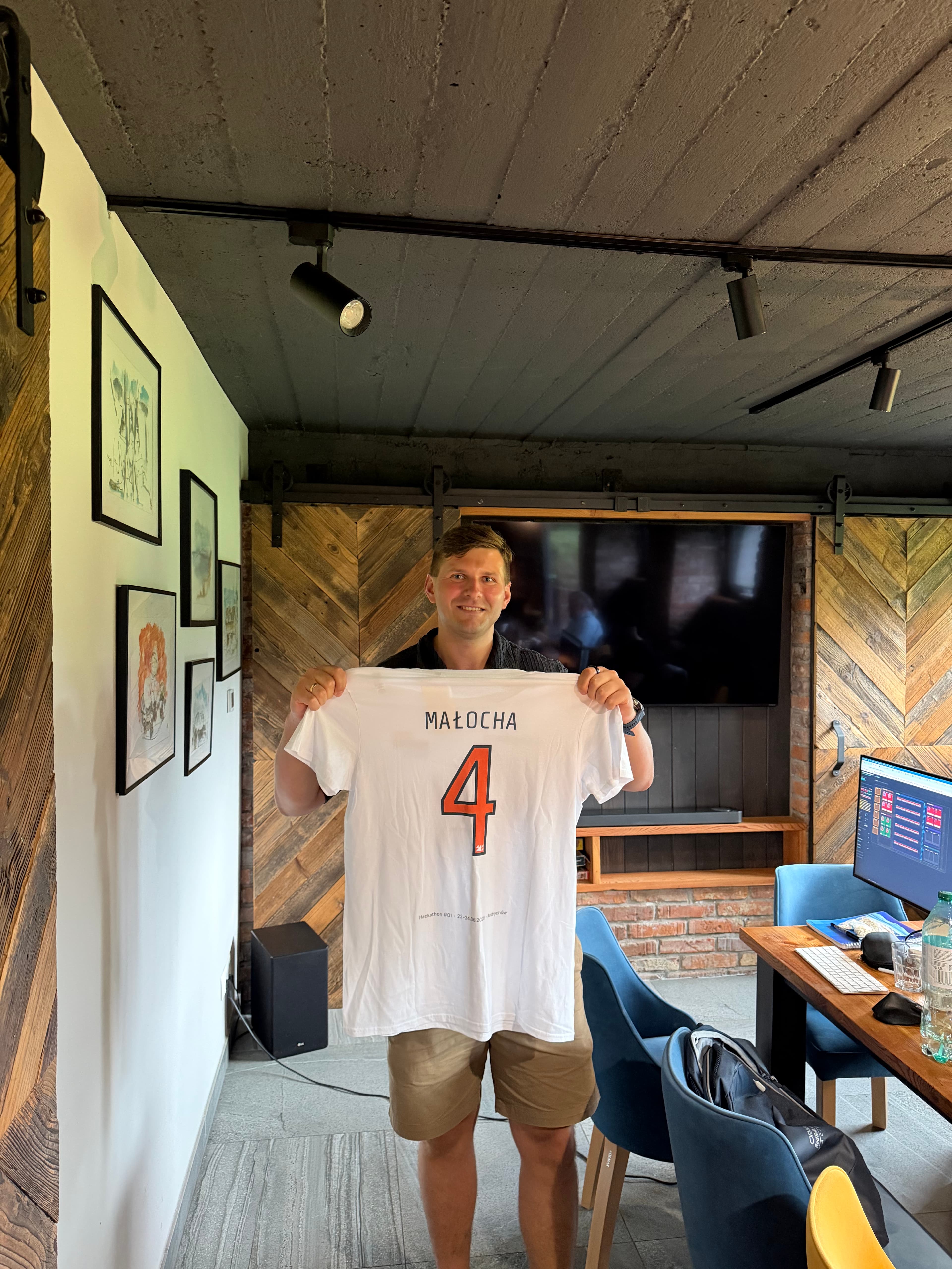 You don't build a team at a desk at home. A hackathon reminded me.